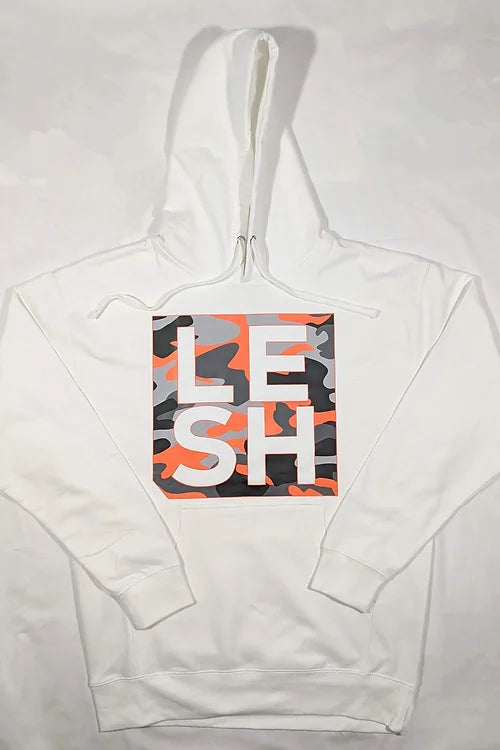 LESH Camo Orange Hoodie