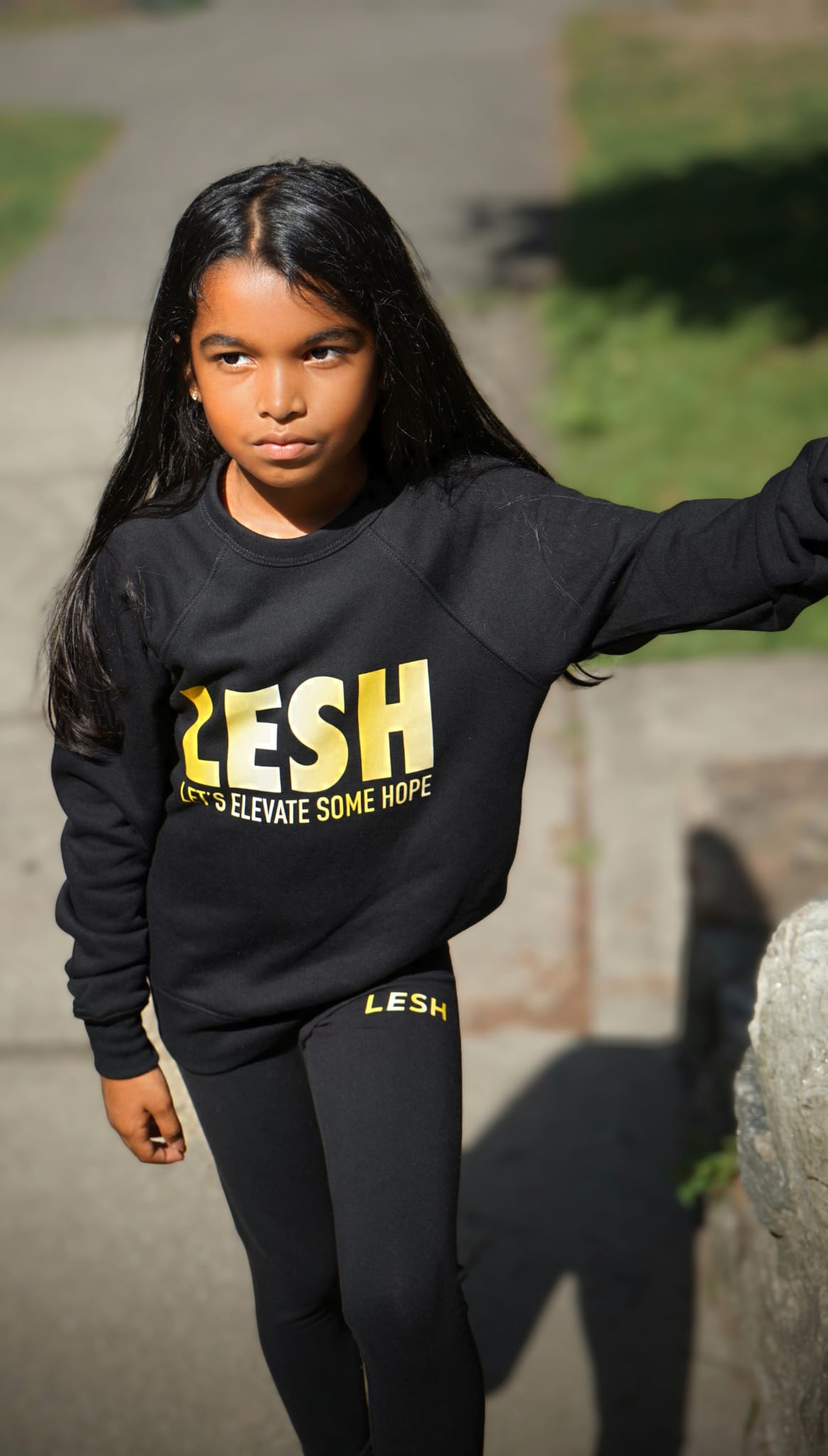 LESH Say It Crewneck (Kids)